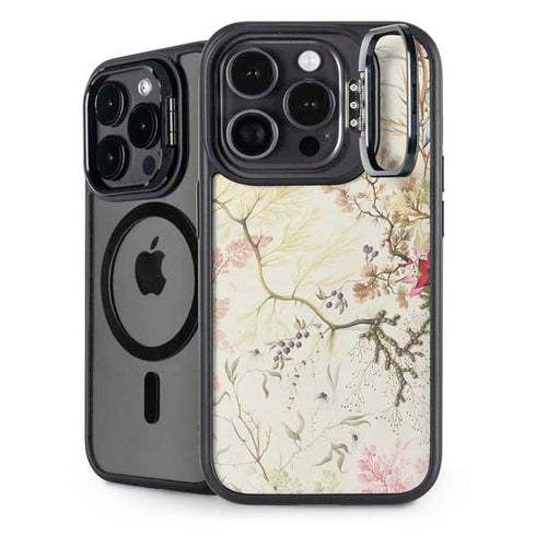 Seaweed on Silk Paper by William Kilburn iPhone 14 Pro Kickstand Case